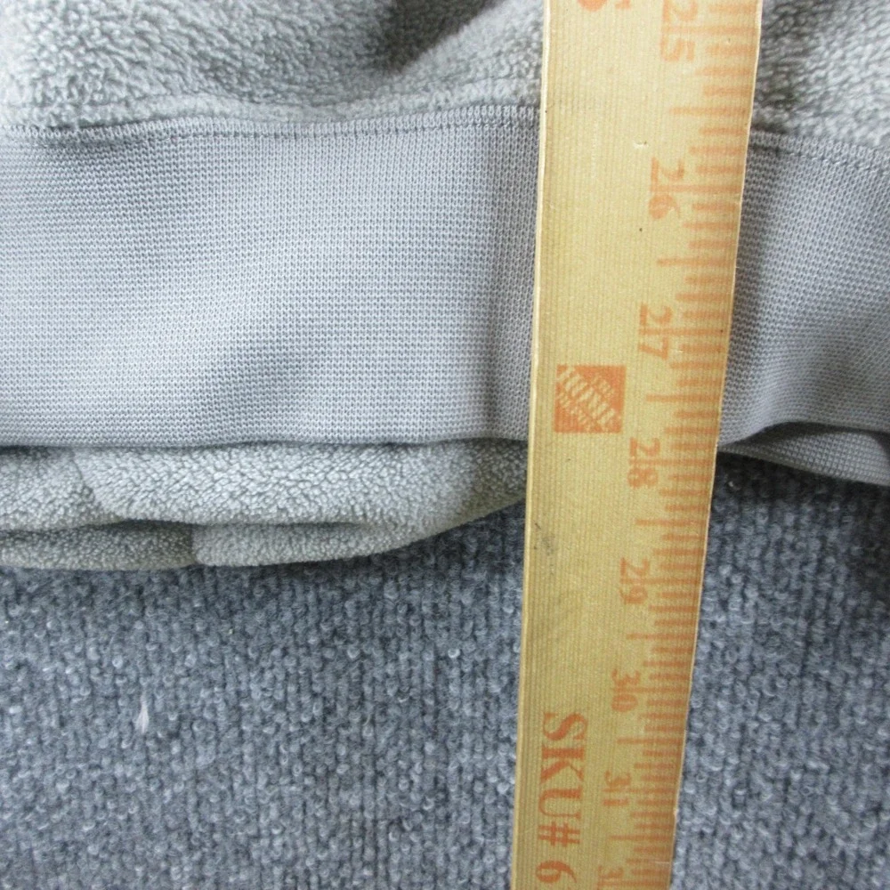 Polo Ralph Lauren Sweatshirt Mens XL Gray 1/4 Zip USA Flag Fleece Pullover